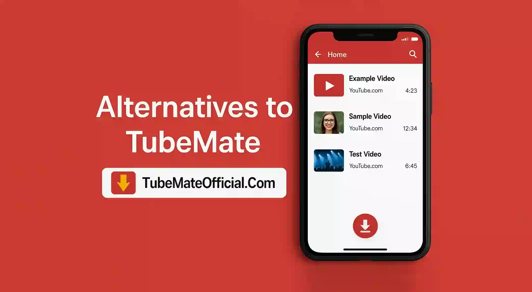 Alternatives to TubeMate